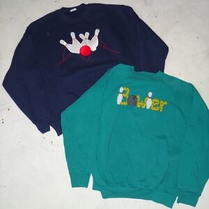 Bowling DUO crewneck Sweatshirt Combo. 2-4-1